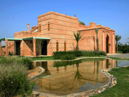 Vue de la pièce d’eau - Oasis Bab Atlas Marrakech