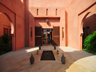 Patio d’entrée - Oasis Bab Atlas Marrakech