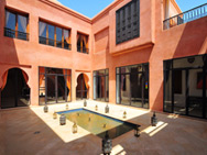 Patio intérieur - Oasis Bab Atlas Marrakech