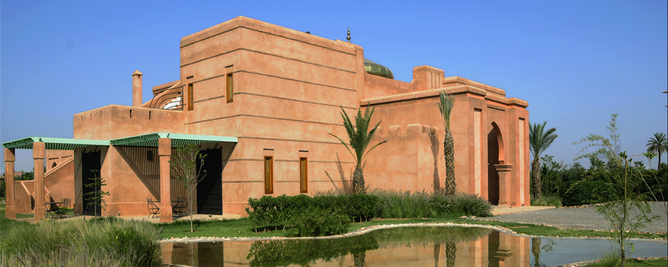 Vue de la pièce d'eau - Oasis Bab Atlas Marrakech